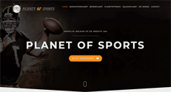 Desktop Screenshot of planetofsports.nl
